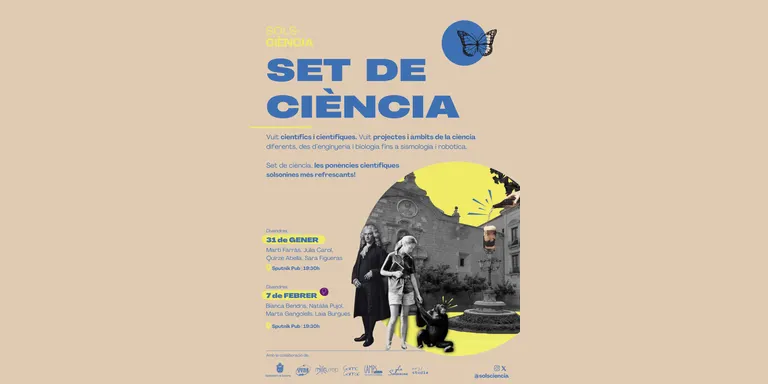 El cicle de xerrades "Set de ciència" aproparà a tots els públics els treballs de científics solsonins arreu del territori