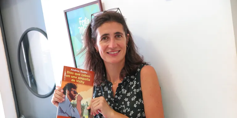 La periodista vilassarenca Andrea Rodés presenta la seva nova novel·la