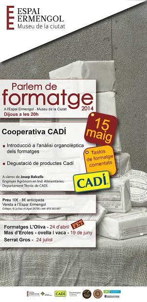 La Cooperativa Cadí, aquest dijous a 'Parlem de formatge'