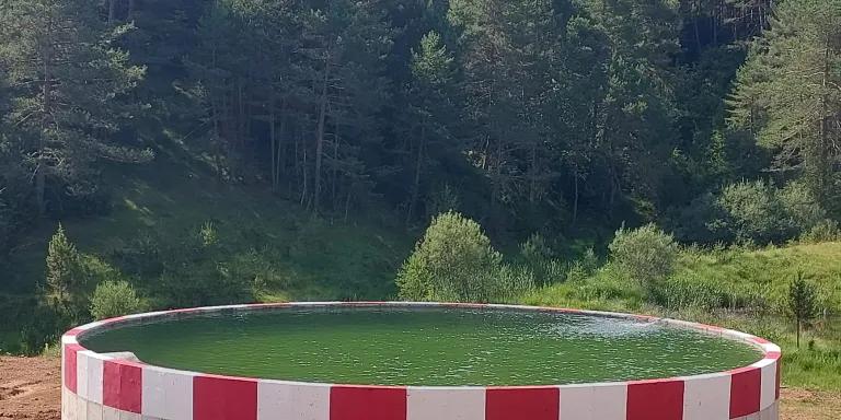 L’ADF Vall de Lord posa en funcionament un nou punt de reserva d’aigua a Guixers per a la prevenció i extinció d’incendis