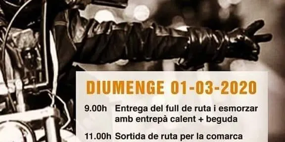 Unes 600 motos, a la Trobada Motera d'Agramunt