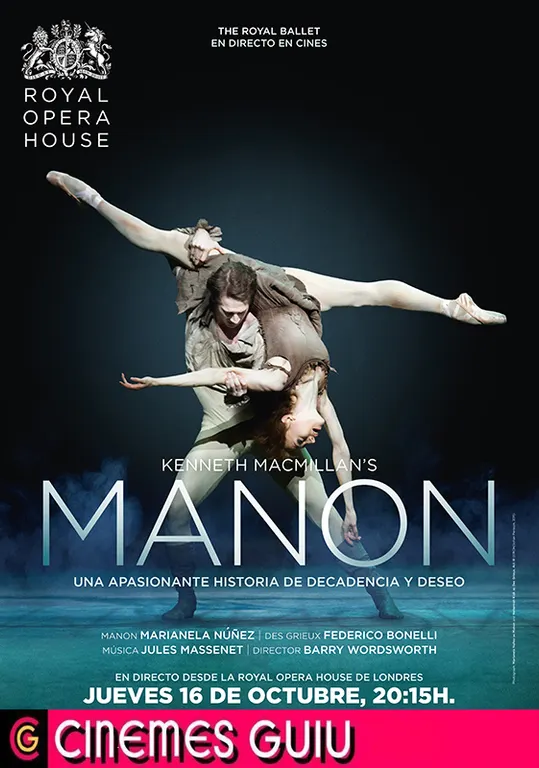 Cinemes Guiu ofereix 'Manon' des del Royal Opera House de Londres