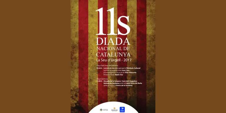 La Seu d’Urgell commemora la Diada Nacional de Catalunya