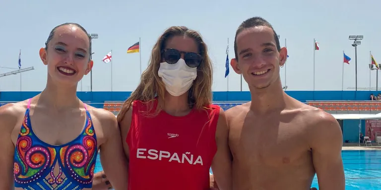 Maria Bofill i Fernando Díaz del Rio es proclamen Campions d’Europa Júnior en duet mixt tècnic