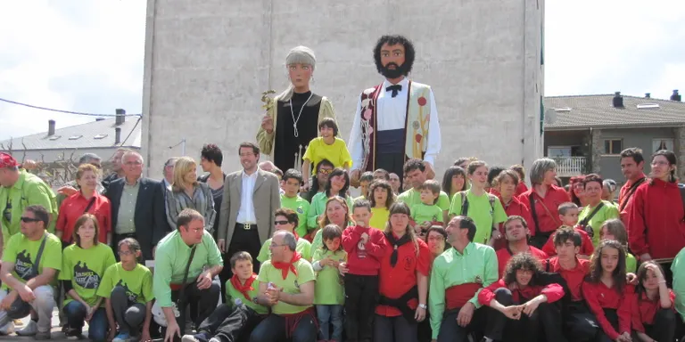 La Seu s'omple durant la celebració del traspàs com a Ciutat Gegantera 2011