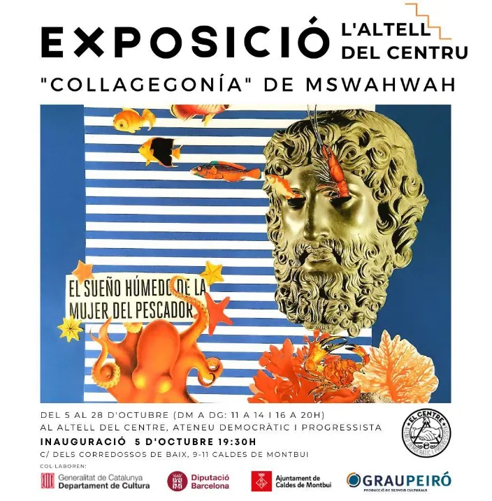 L’altell de l’ateneu el Centre inaugura l’exposició «Collagegonia», de l’artista gràfica valenciana MsWahWah