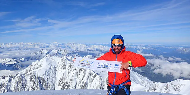 Ràdio Pineda entrevista el reconegut alpinista argentí Pablo Zelaya