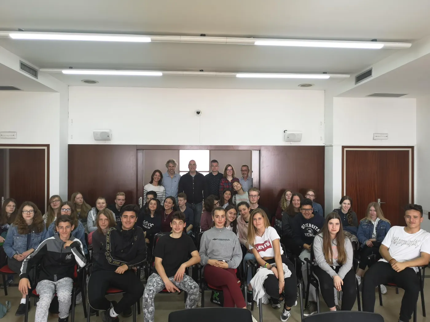 Rebuda institucional als alumnes que realitzen intercanvi cultural