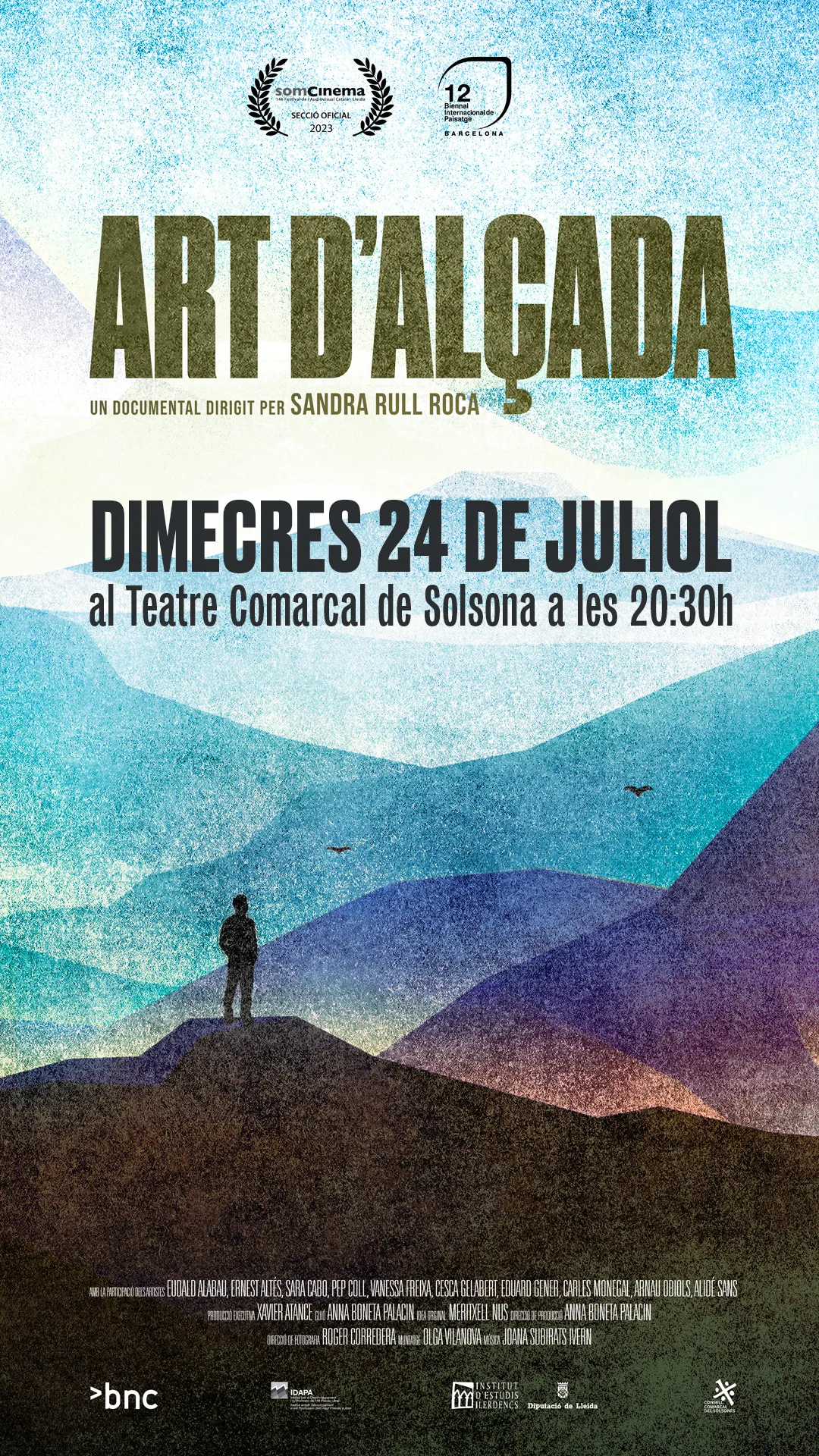 El Teatre Comarcal acull dimecres vinent l'estrena del documental "Art d'Alçada"