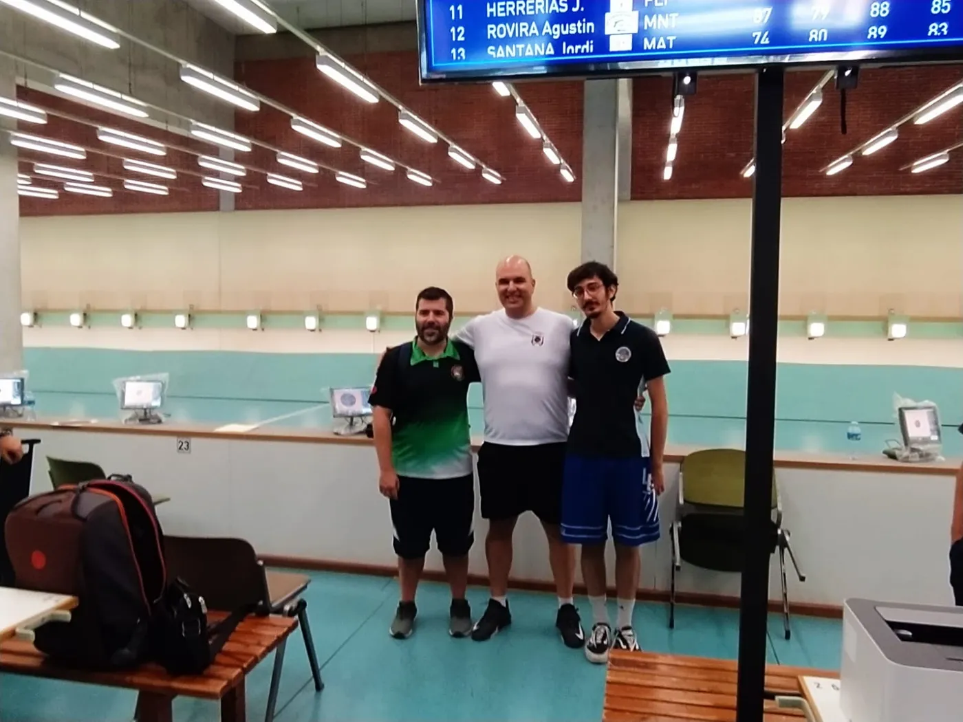 Jordi Balañá, del Club de Tir Olímpic Cambrils, campió de Catalunya de pistola d’aire de 10 metres