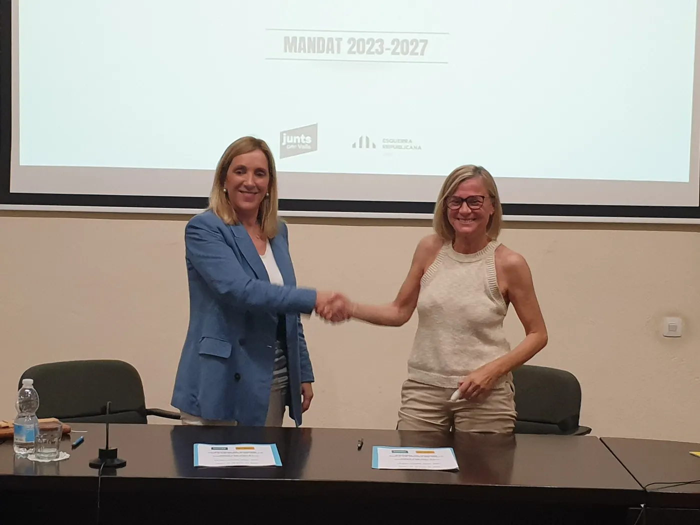 Junts per Valls i ERC oficialitzen l’acord de govern