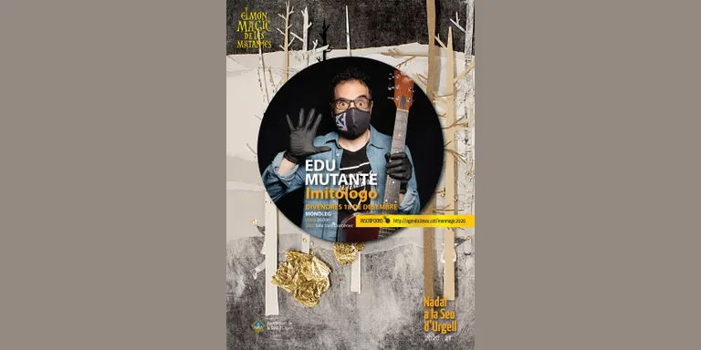Edu Mutante presenta a la Seu d'Urgell el monòleg 'Imitólogo'