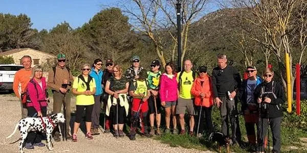 La secció de muntanya de la PC d'Altafulla enceta la temporada amb un recorregut per Santes Creus, l'Alba i Masbarrat