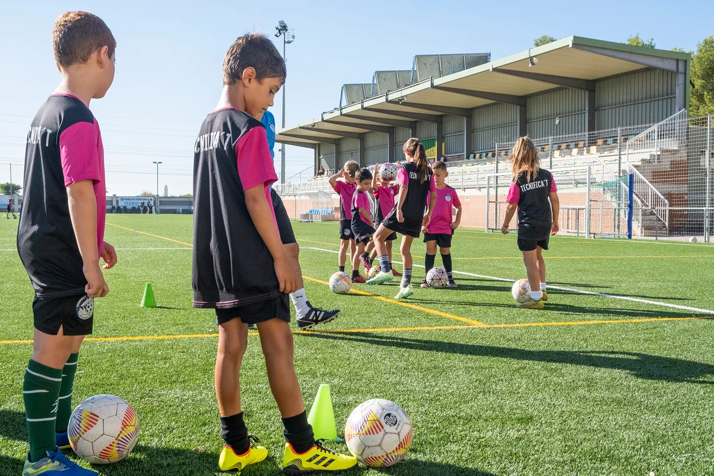 Finalitza la cinquena edició del Campus d'estiu de futbol de l'Escola "Tecnifica't"