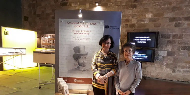 Exposició commemorativa dels 100 anys de la mort de l’historiador Joaquim Miret i Sans a la Biblioteca de Catalunya