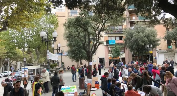 La plaça de l'església ha acollit diverses activiats del CDR