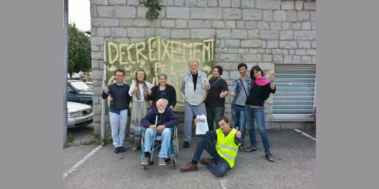 Mobilització a la Seu emmarcada en la Marxa pel Clima