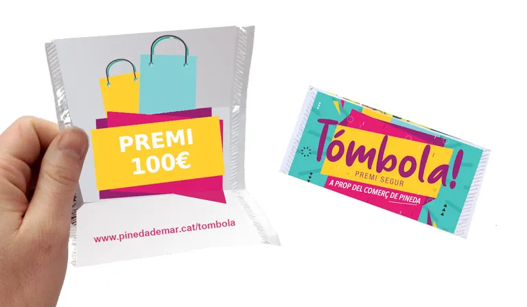 Encara pots bescanviar els premis aconseguits de la 'Tómbola' al comerç pinedenc adherit a la campanya