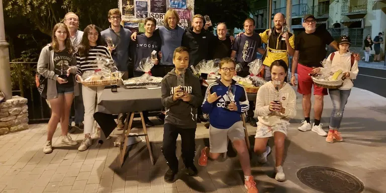 Manuel Flores, campió del torneig de partides ràpides del XXII Obert Turístic d'Escacs Nocturn a Sort