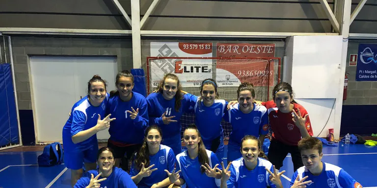 El femení de futsal del CN Caldes aconsegueix superar a les líders i recupera una posició a la classificació