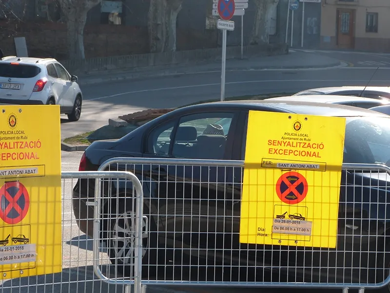 Aquest cap de setmana no es podrà aparcar a una part de l’Escardívol