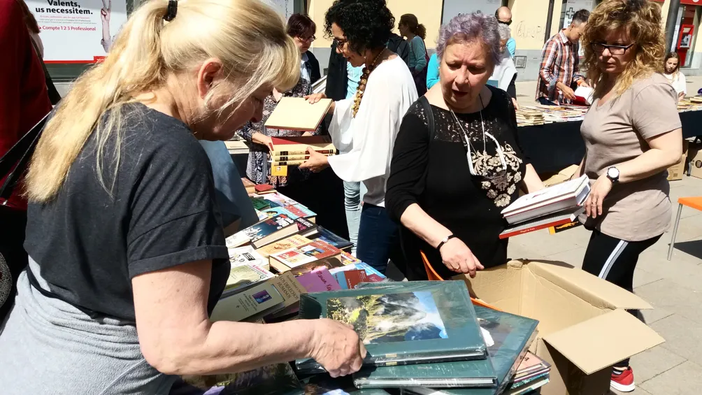 La Fira d'Intercanvi de Llibres aconsegueix fer 993 canvis