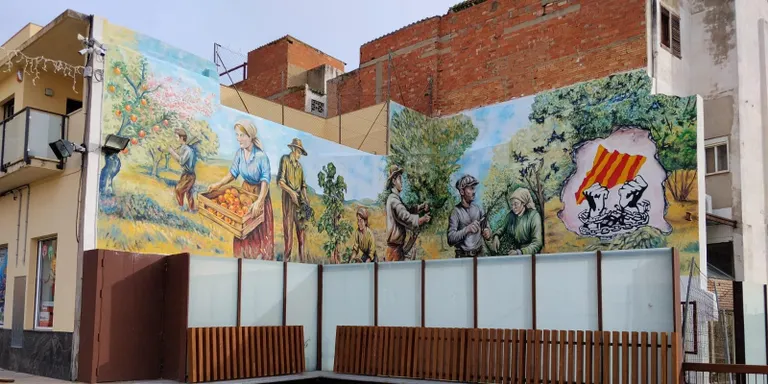 El Morell inaugurarà el seu nou mural de la pagesia