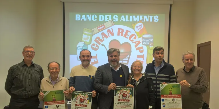 Valls col·labora amb el Gran Recapte