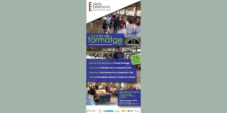 Una visita a la Formatgeria La Reula tanca la Ruta del Formatge 2015