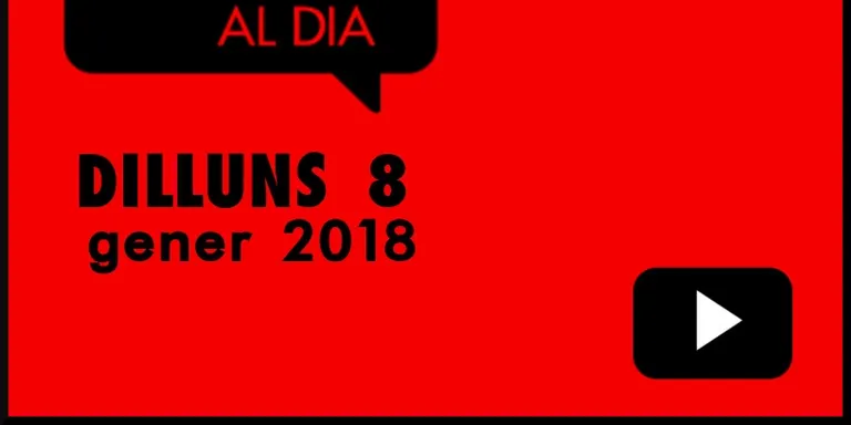 RUBÍ AL DIA dilluns 8 GENER 2018