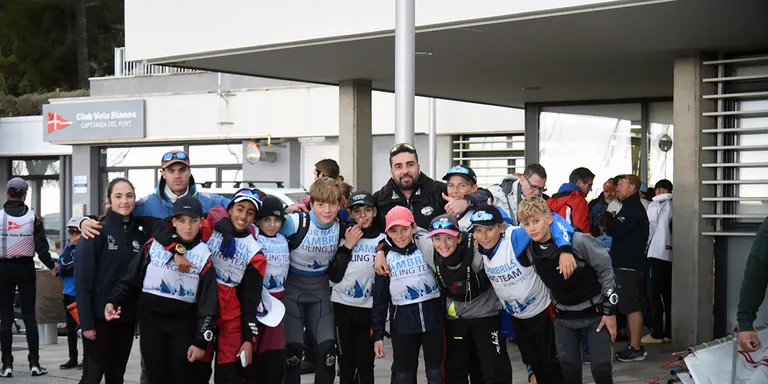 Iker Múgica i Damià Galcerà, del Club Nàutic Cambrils, pugen al pòdium a la regata Vila de Blanes