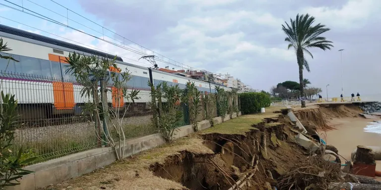El Consell de Ministres aprova mesures urgents i finançament per pal·liar els danys dels temporals, entre aquests, del temporal marítim de Pineda