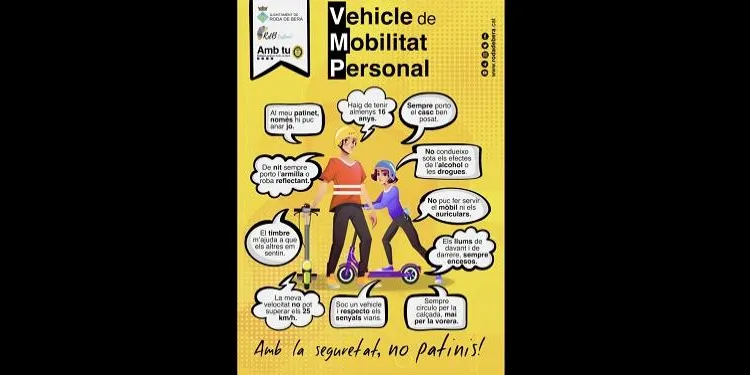 La Policia Local de Roda de Berà engega una nova campanya de control dels patinets elèctrics