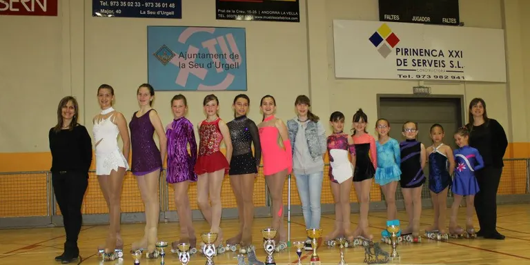 Balanç positiu del Club Patinatge La Seu al Campionat Territorial