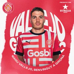 Presentació nou jugador del Girona FC Manu Vallejo - episode art