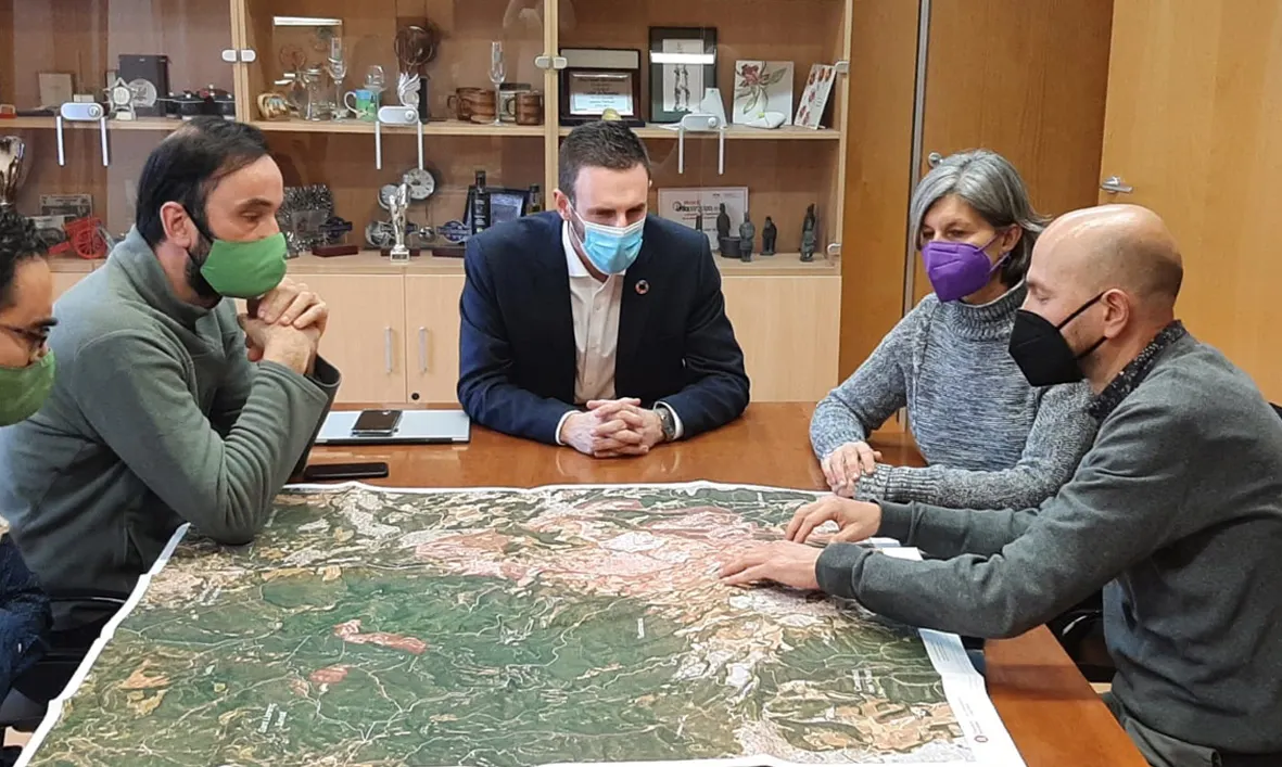 La Diputació lliura a Caldes una cartografia topogràfica urbana digital en 3D per facilitar les tasques de planificació urbanística