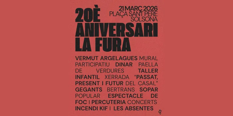 El Casal Popular La Fura commemora aquest dissabte el seu vintè aniversari
