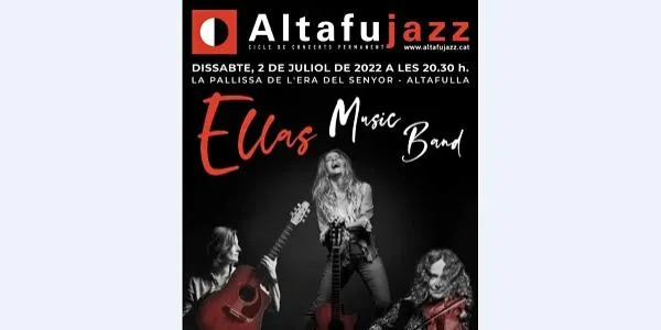 La música folk, jazz i blues del trio Ellas Music Band protagonitza un nou concert del cicle Altafujazz