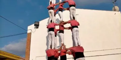 La Colla Vella ensopega amb el 4de8 amb el pilar