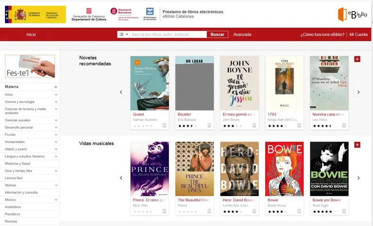 Puja un 300% el préstec virtual a les biblioteques