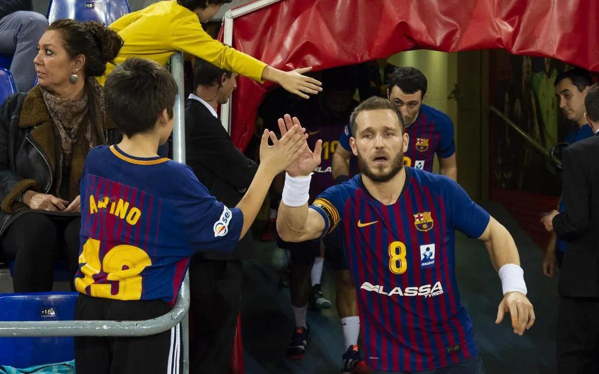 El Barça pot guanyar aquest vespre la Lliga ASOBAL