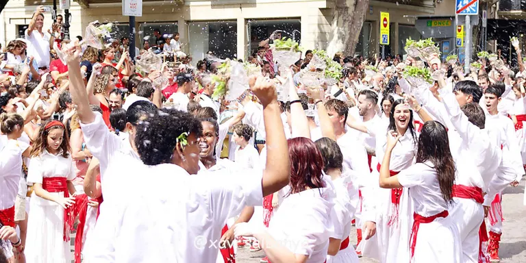 Posa punt final la celebració d'un Sant Roc massiu i participatiu