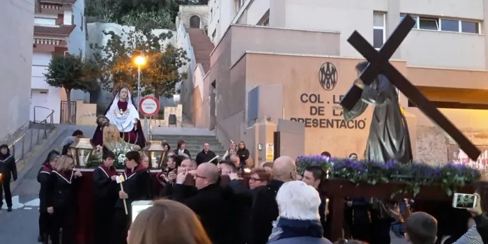 Ja està tot a punt per la processió de Divendres Sant