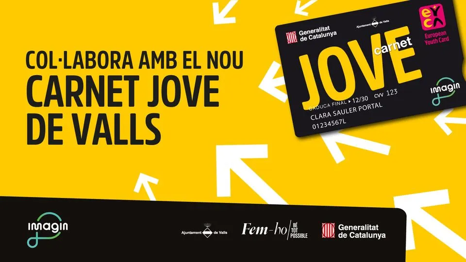 El Carnet Jove de Valls impulsa una nova campanya de captació de descomptes