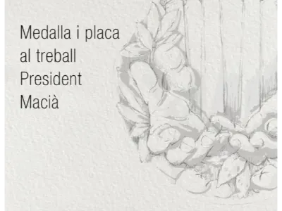 L’Institut Jaume Huguet i la Fundació Ginac rebran el guardó Placa al Treball President Macià 2024