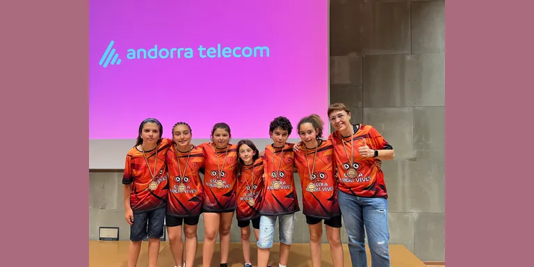 Dos equips de l'Escola Albert Vives de la Seu d'Urgell, a punt per a la final estatal de la World Robot Olympiad