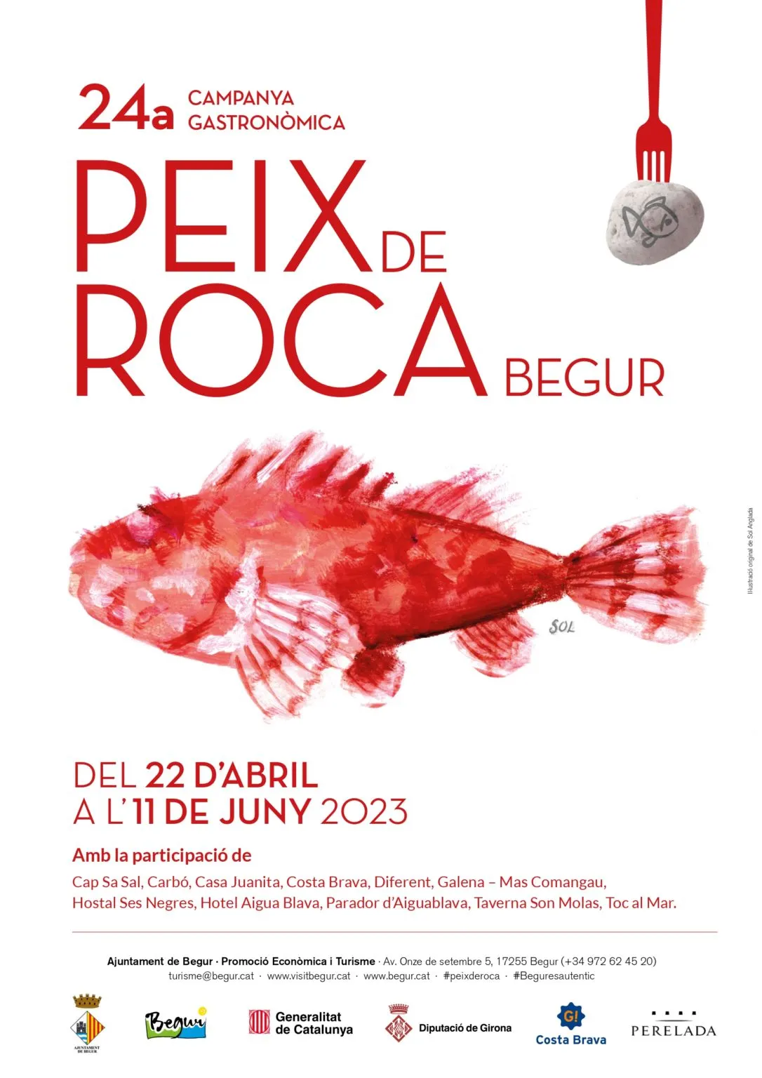 Campanya Gastronòmica del Peix de Roca de Begur. Per llepar-se’n els dits!