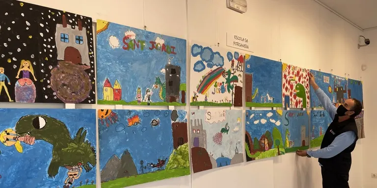 Blanes inaugura l’Exposició del 34è Concurs de Murals de Sant Jordi