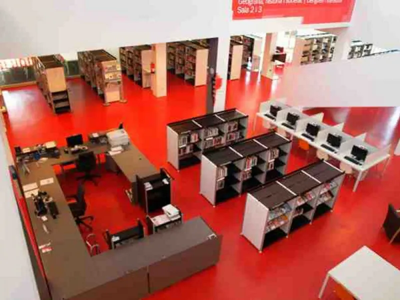 Imatge de la Biblioteca Mestre Martí Tauler. Foto: Arxiu