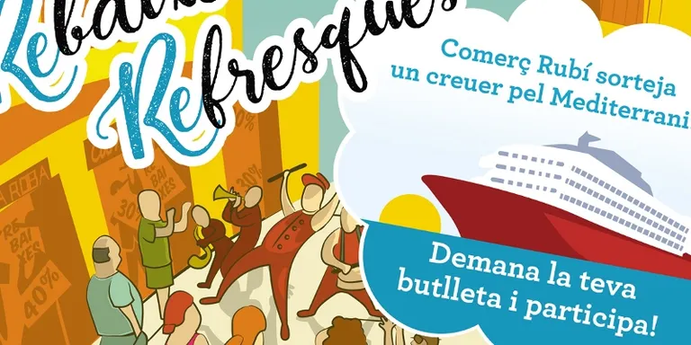 Comerç Rubí canviarà tiquets de compra per gelats tots els dijous de juliol